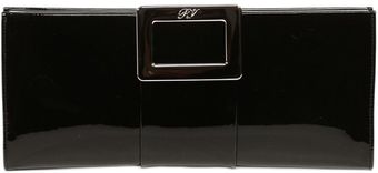 Roger Vivier Belle Vivier Petit Patent Leather Clutch - Lyst