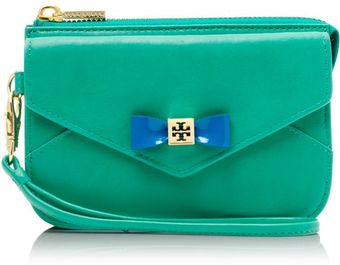 Tory Burch Bow Smart Phone Wristlet - Lyst