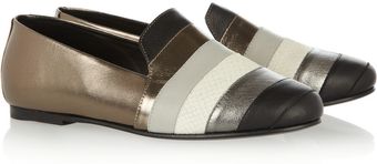 Newbark Georgia Paneled Leather Loafers - Lyst