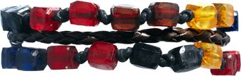 Asos Bracelet Pack with Coloured Cubes - Lyst