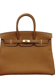 Hermes 35cm Gold Togo Birkin with Gold - Lyst