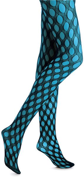 Hue Layered Net Tights - Lyst