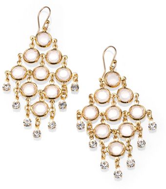 Kate Spade Faceted Chandelier Earrings - Lyst