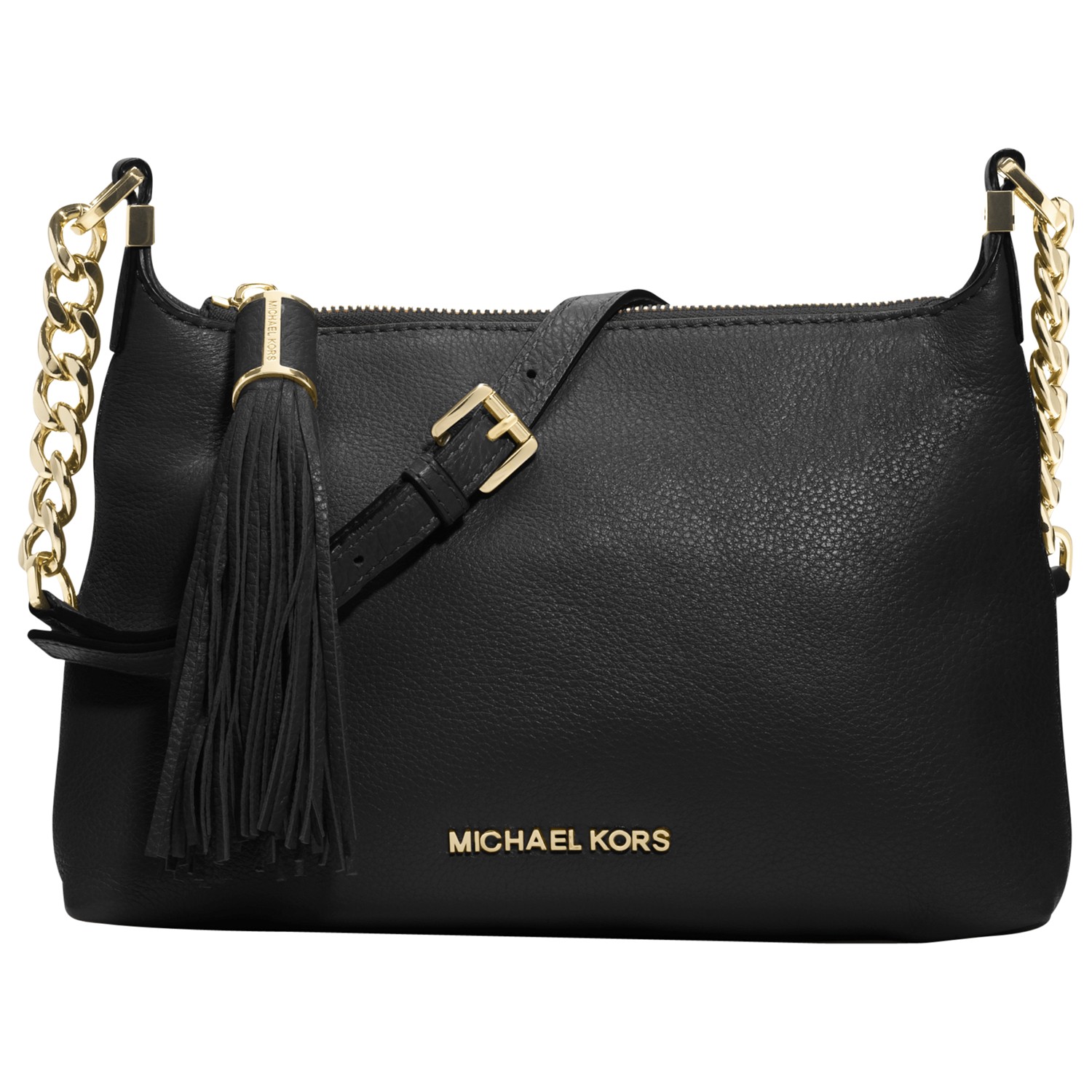 Michael Michael Kors Weston Small Messenger Handbag in Black ( black) | Lyst