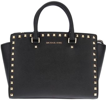 Michael Kors Rockstud Tote - Lyst