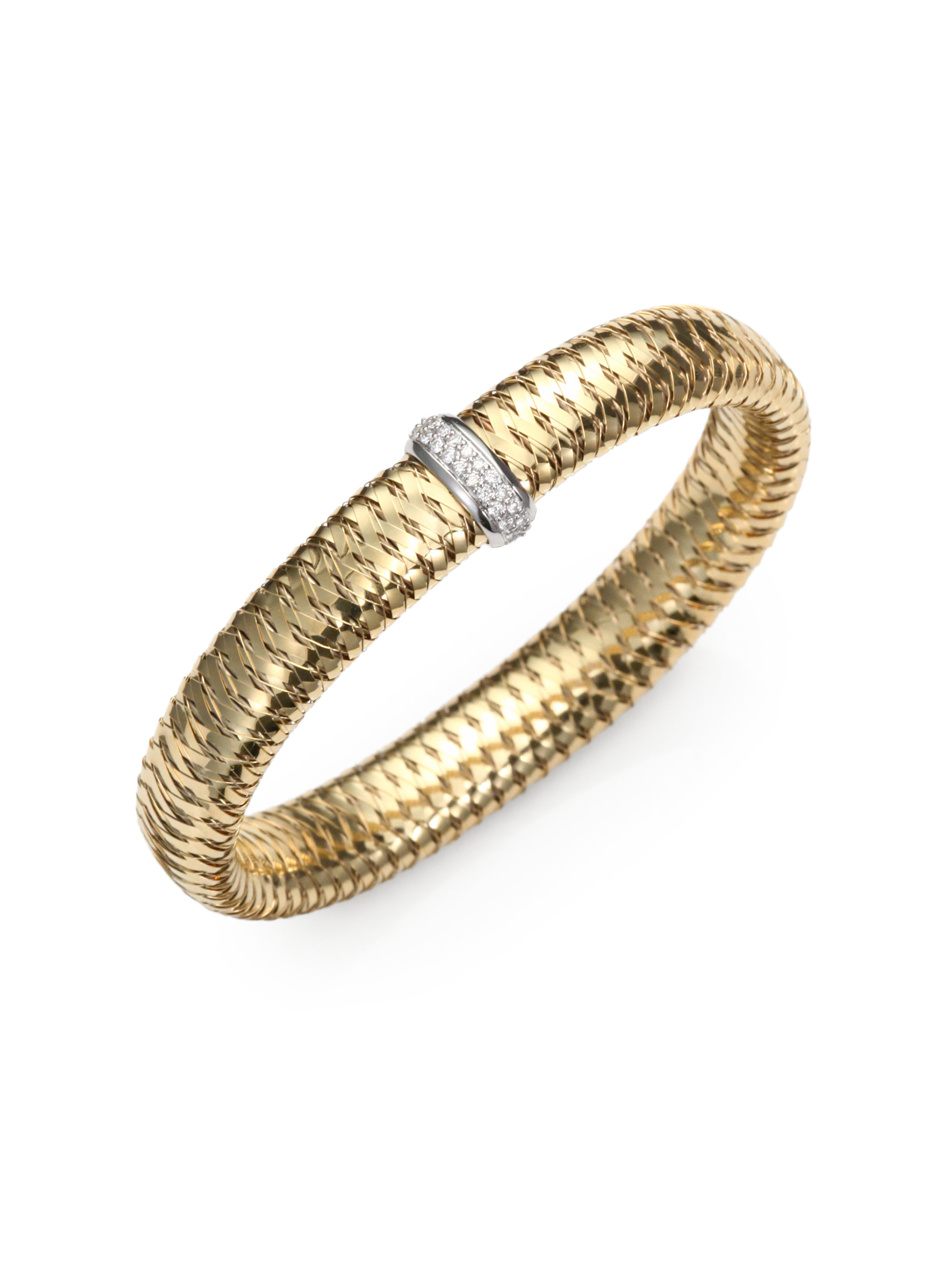 roberto coin gold bracelet