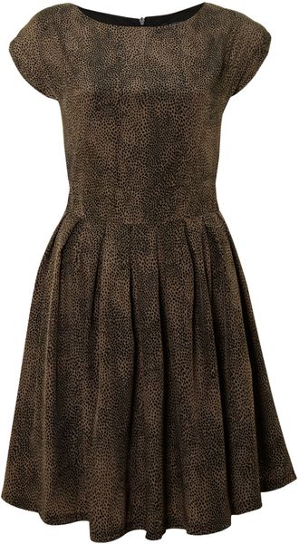 Cutie Animal Print Dress - Lyst