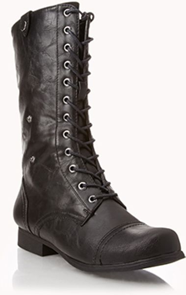 combat boots with heels forever 21