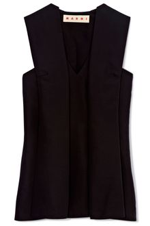 Marni Coal Sleeveless Tunic - Lyst