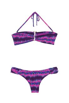 Matthew Williamson Boned Bandeau Bikini - Lyst