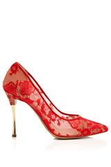Nicholas Kirkwood Lace Pump