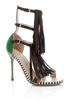 Sergio Rossi Tawaraya Double Tiered Sandal - Lyst