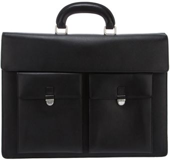 Giorgio Armani Pocketed Satchel - Lyst
