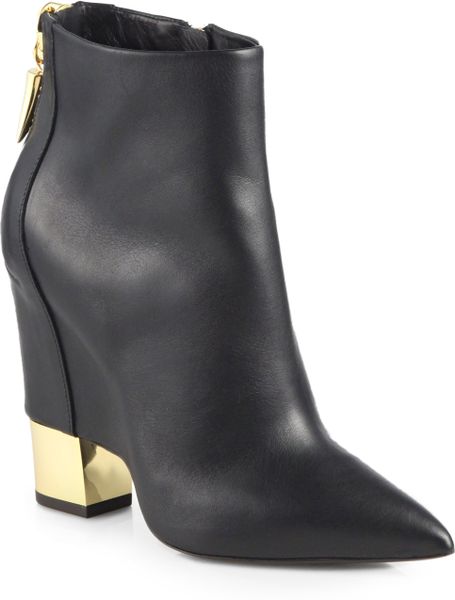 cut out wedge boots