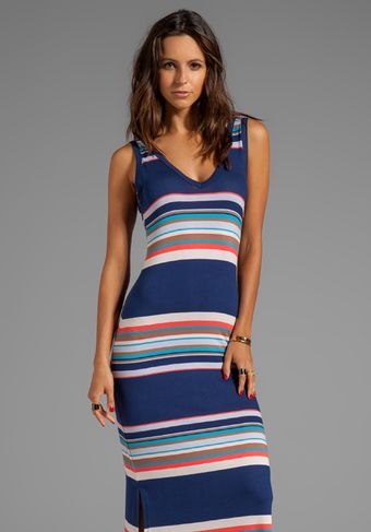 Saint Grace Cairo Maxi in Navy - Lyst