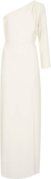 Topshop 1 Shoulder Maxi Dress - Lyst