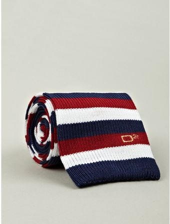 DSquared2 Mens Knitted Silk Tie - Lyst