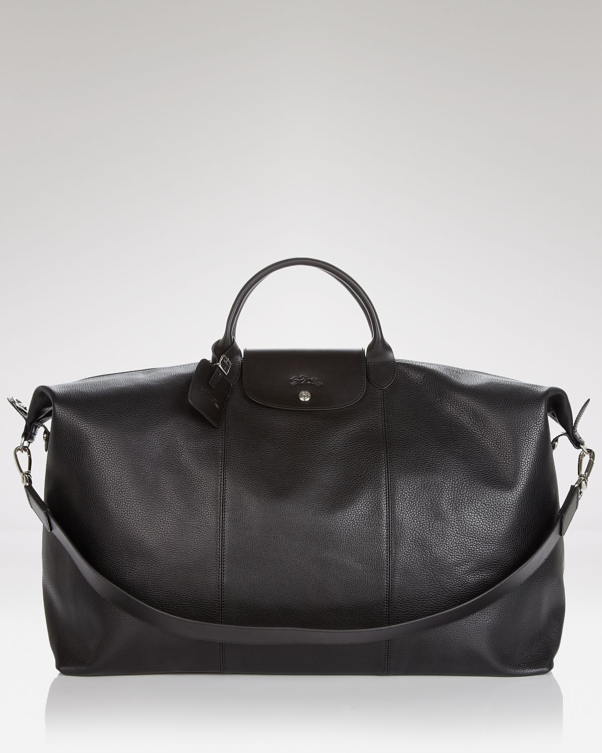 Longchamp Mens Xl Carryon Duffle Bag in Black for Men (black/nickel) | Lyst