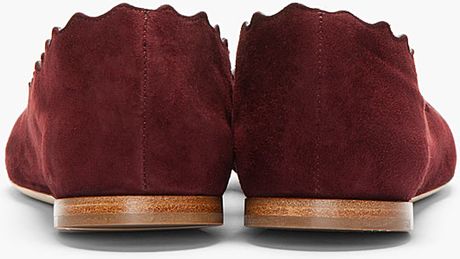 plum colored flats