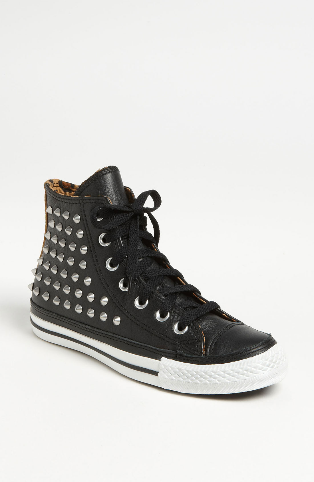 high top converse with studs
