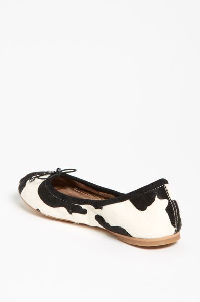 cow print flats