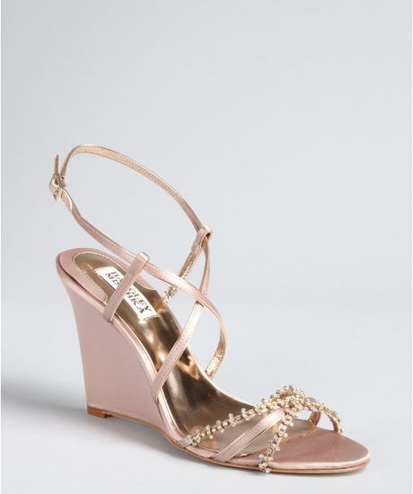 badgley mischka jewel wedge