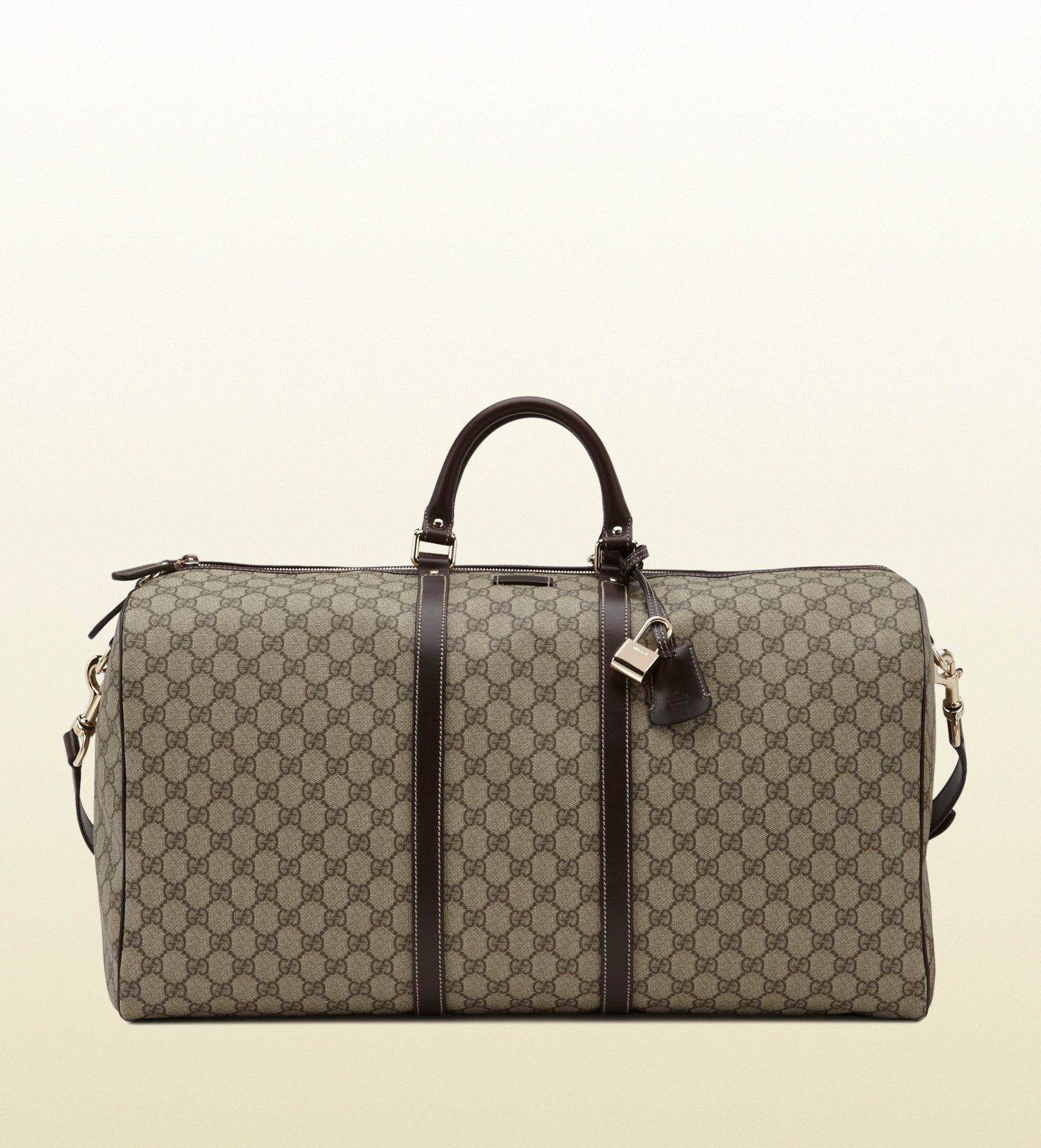 Gucci Large Carry-on Duffle Bag in Gray for Men (beige) | Lyst