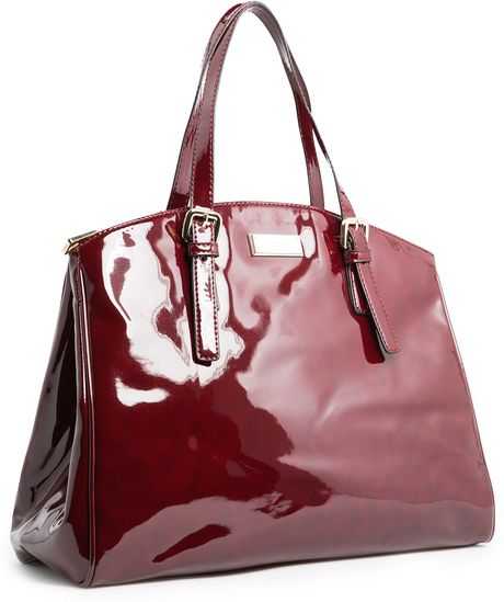 Mango Patent Tote Bag in Red (Maroon) | Lyst Mango Patent Tote Bag in Red (Maroon) | Lyst