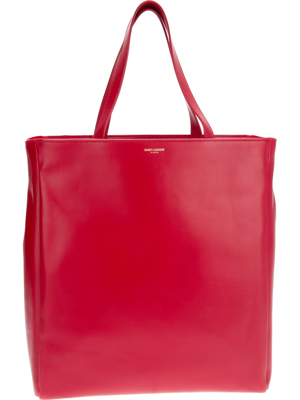 red saint laurent tote