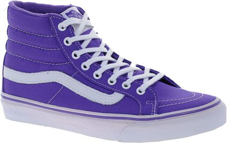 sk8 hi purple vans