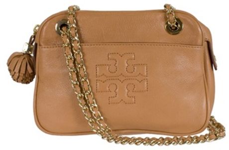 Tory Burch Thea Crossbody Chain Bag in Gold