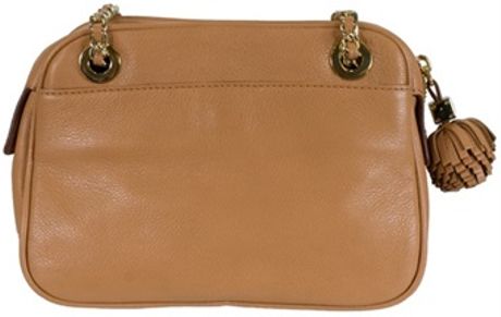 Tory Burch Thea Crossbody Chain Bag in Gold