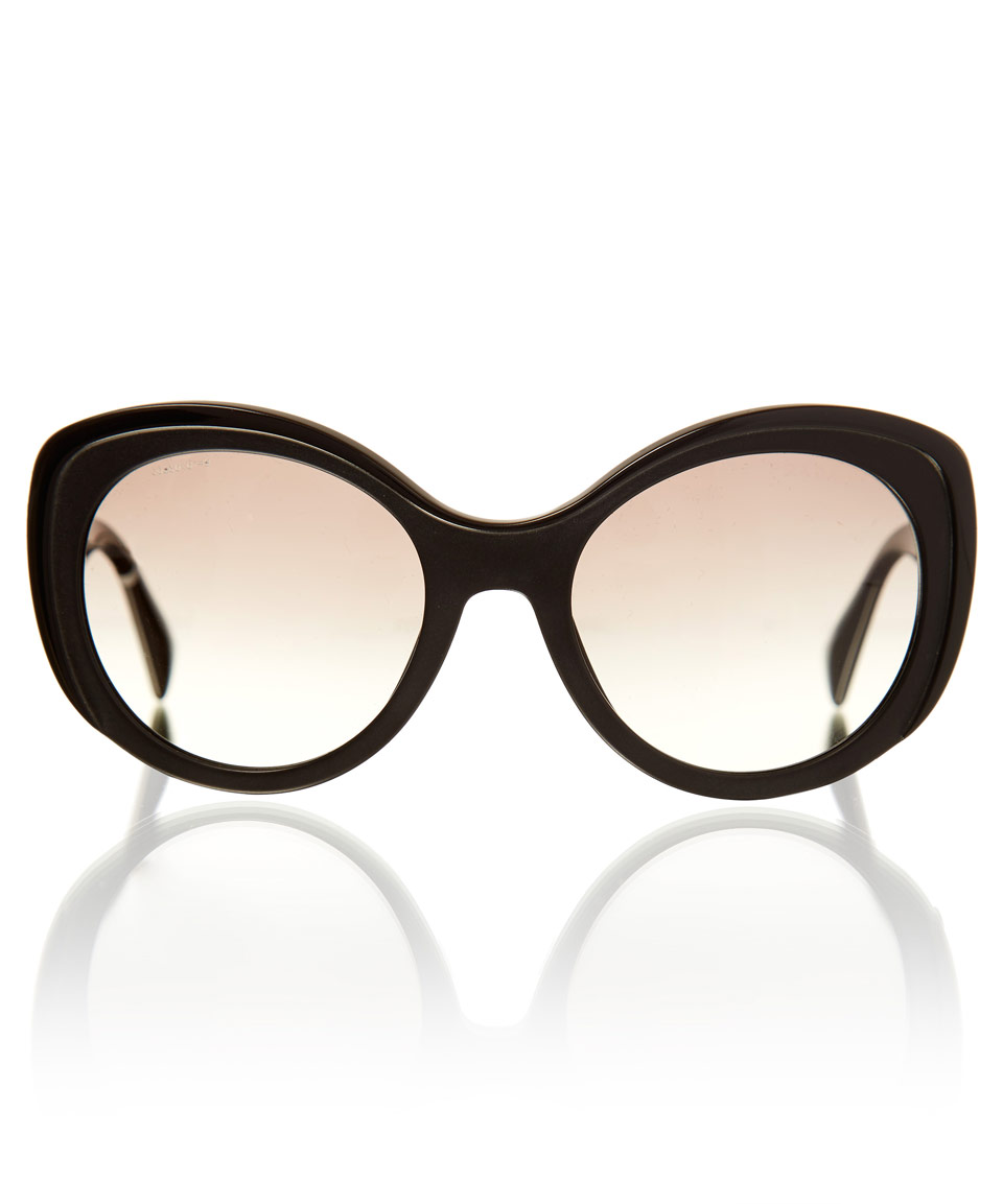 prada black cat eye sunglasses