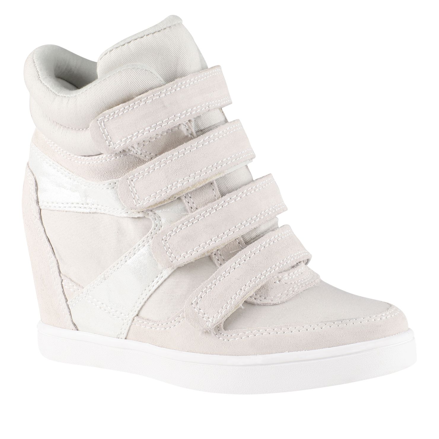 high wedge trainers