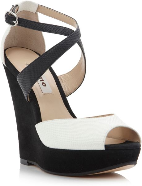 dune platform heels
