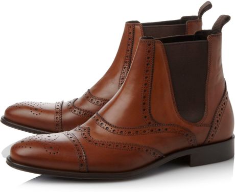 dune brogue boots