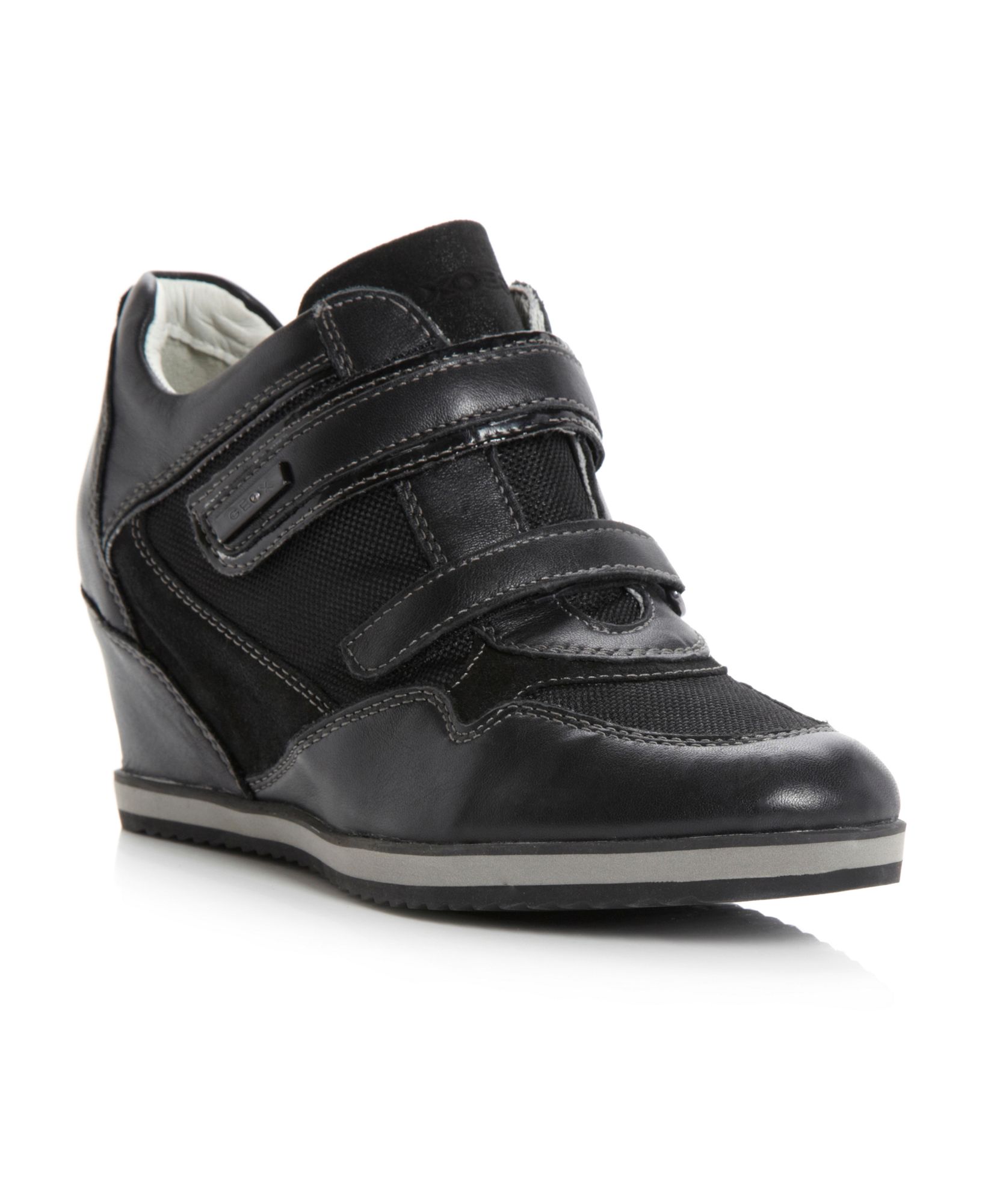 geox illusion 34 wedge sneaker