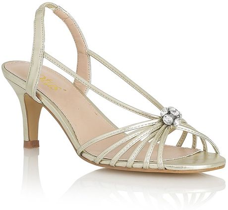 Lotus Suzanna Formal Shoes in Gold | Lyst