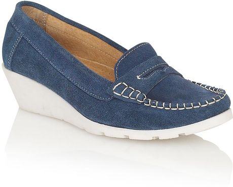 Lotus Jenna Casual Shoes in Blue (Navy) | Lyst