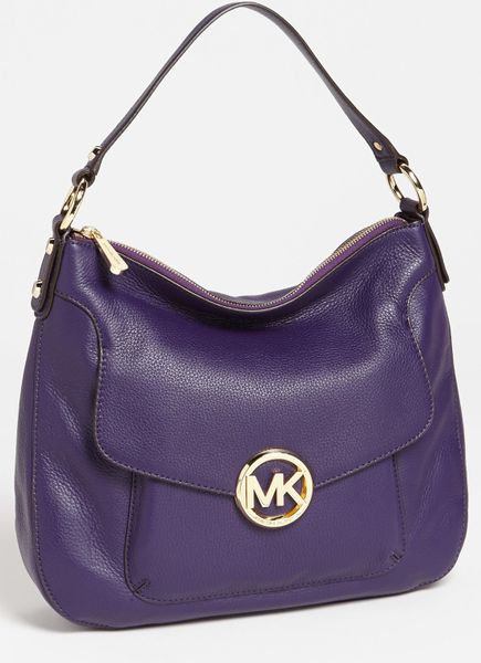 Michael Michael Kors Fulton Large Shoulder Bag in Purple (Iris) Michael Michael Kors Fulton Large Shoulder Bag in Purple (Iris)