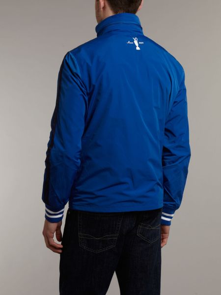 Ralph Lauren Golf Open Windbreaker Jacket in Blue for Men | Lyst