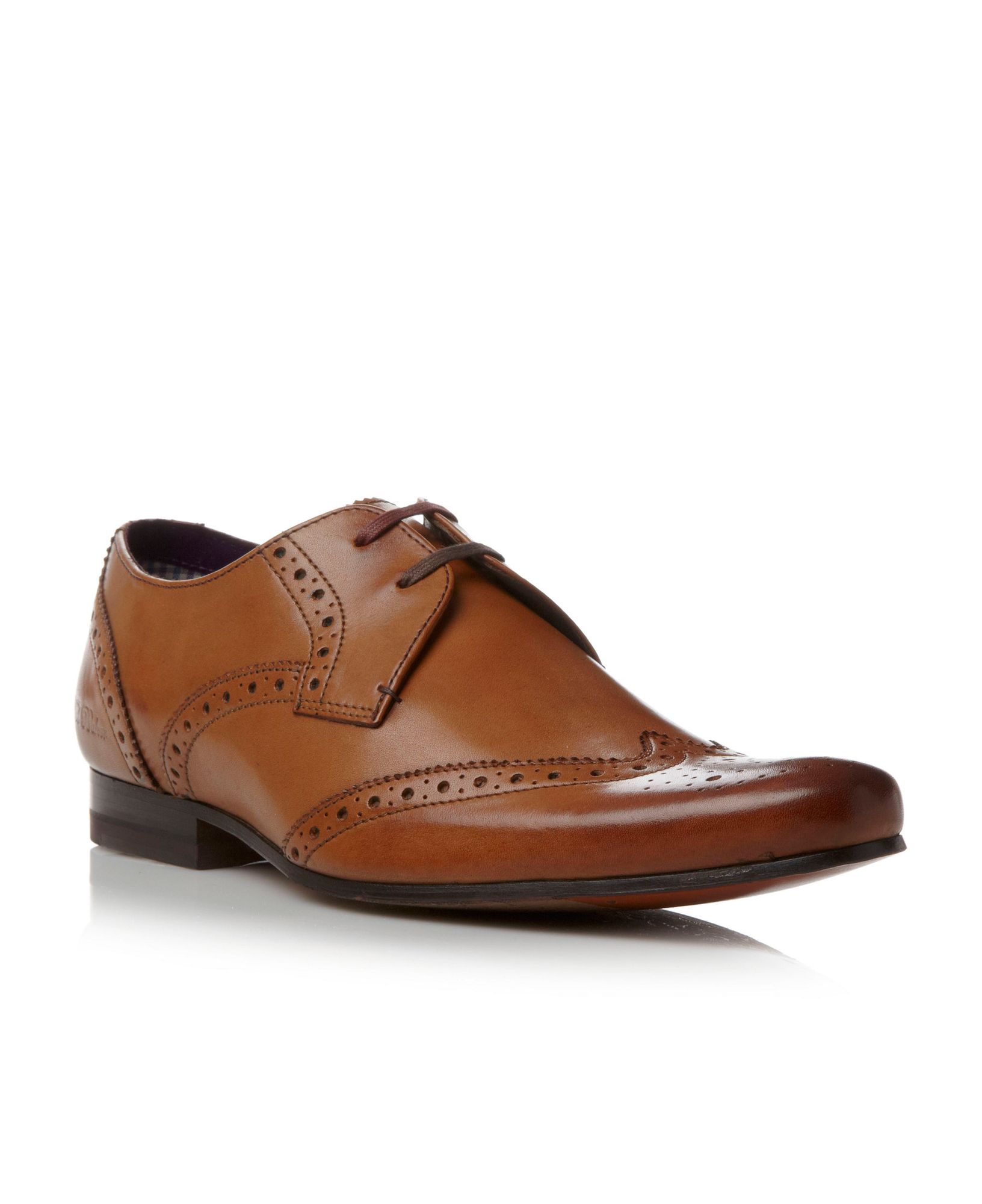 ted baker brown brogues