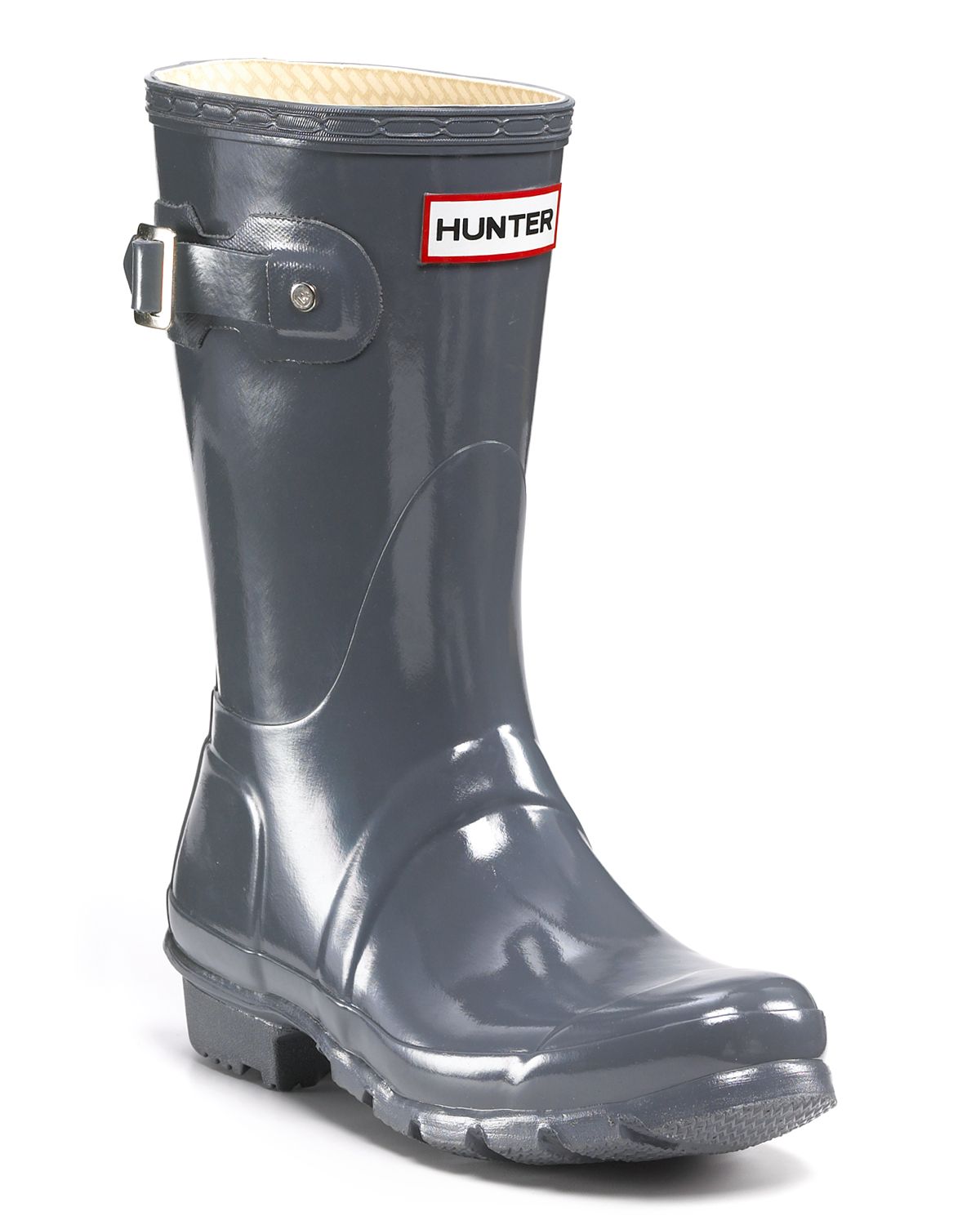 slate grey hunter rain boots