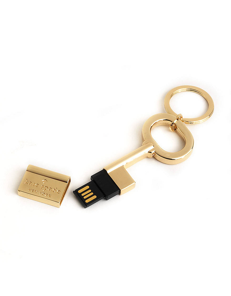 Kate Spade Usb Drive Keychain in Gold Lyst