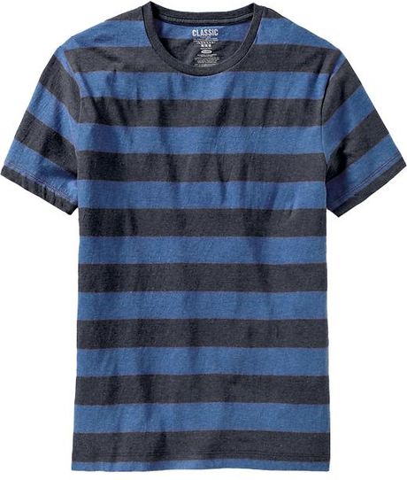 old navy teal i return striped crew neck tees product 1 11725386 old ...