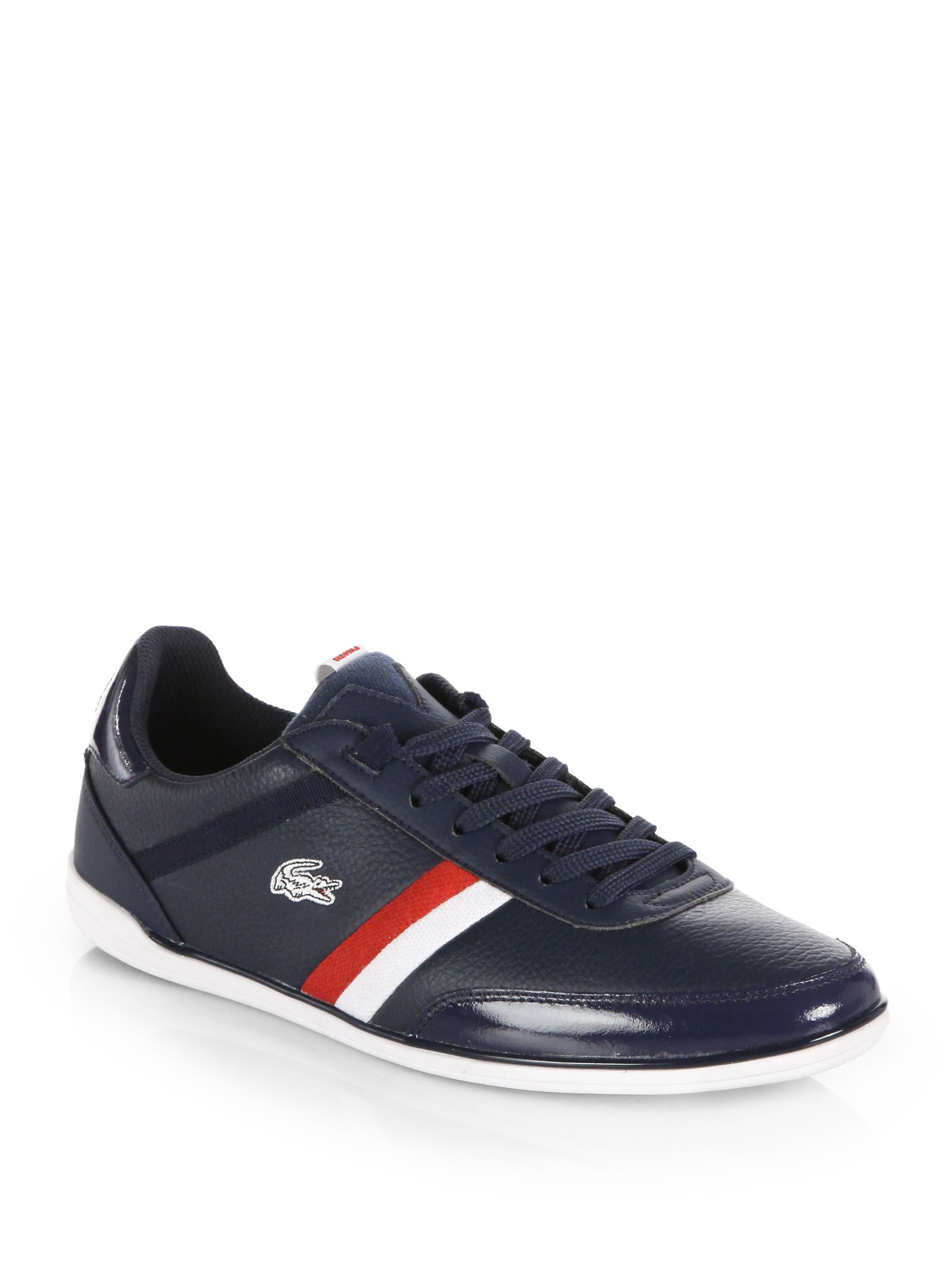 lacoste sneakers mens lacoste giron doublestripe sneakers in blue for lacoste sneakers mens lacoste giron doublestripe sneakers in blue for