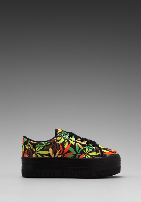 jeffrey campbell b2school platform sneakers