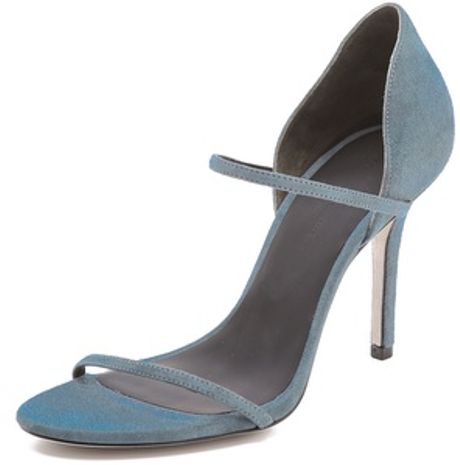 alexander wang heels blue