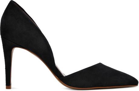 reiss black heels