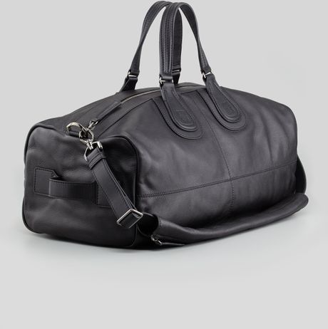 Givenchy Large Mens Leather Gym Bag Black in Black for Men | Lyst